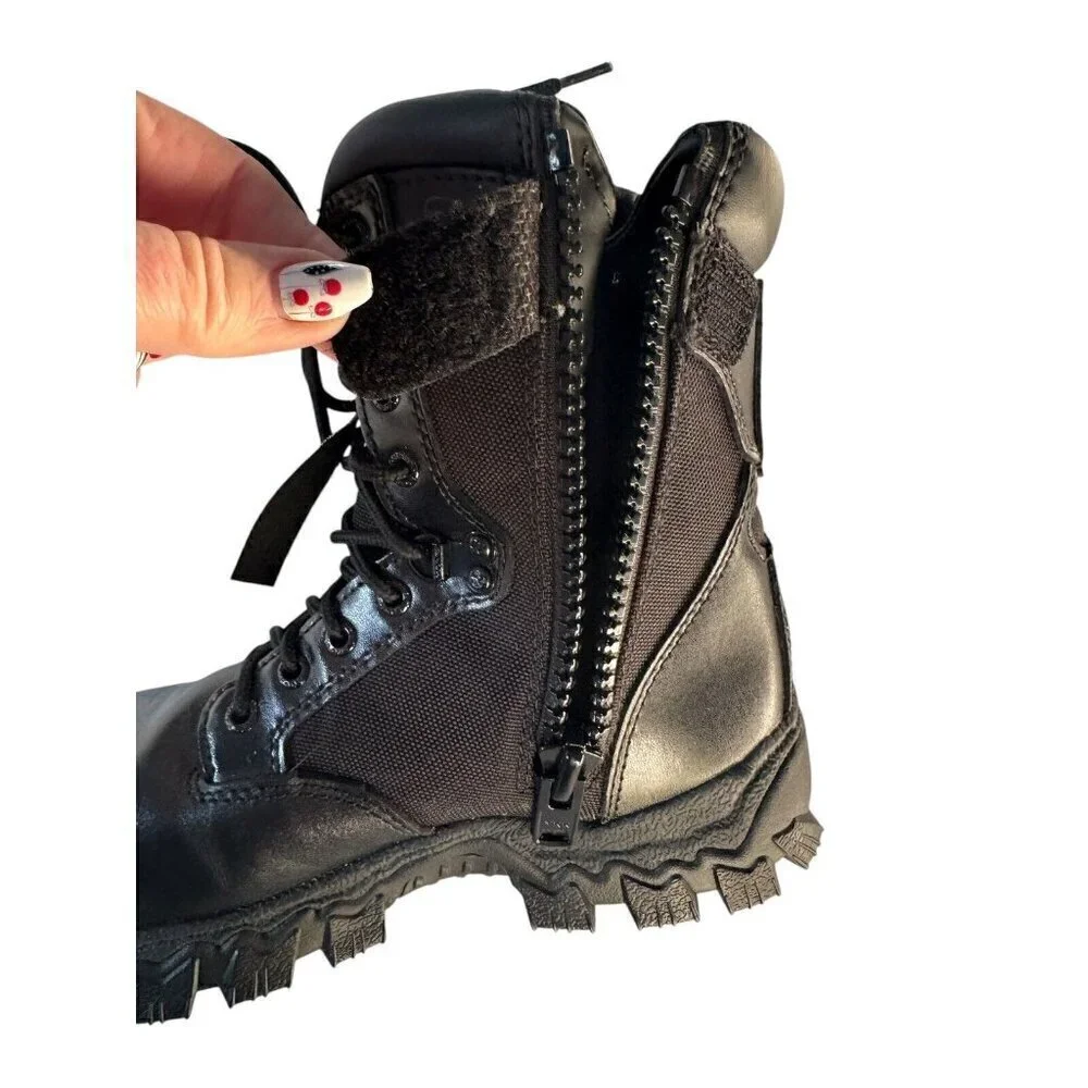 Rocky Alpha Force Zipper Composite Toe 8” Public Service Boots Men’s Sz 7M NWOB